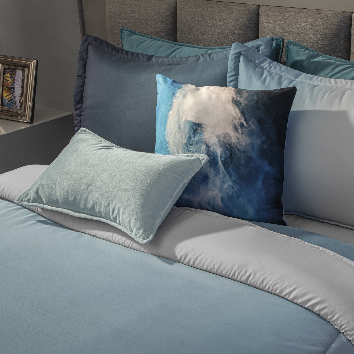 Juego De Edredón Blue