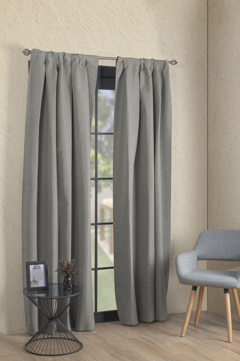 Juego De Cortinas Cortas Cortinas De Sala Blackout Elegant Blackout Elegant