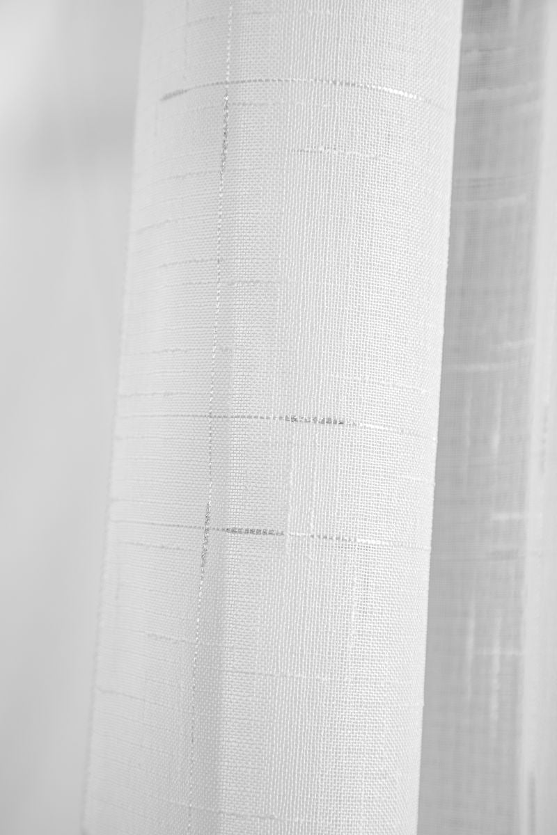 Juego De Cortinas Cortas Cortinas De Sala Tergal Cortas Tergal Silver