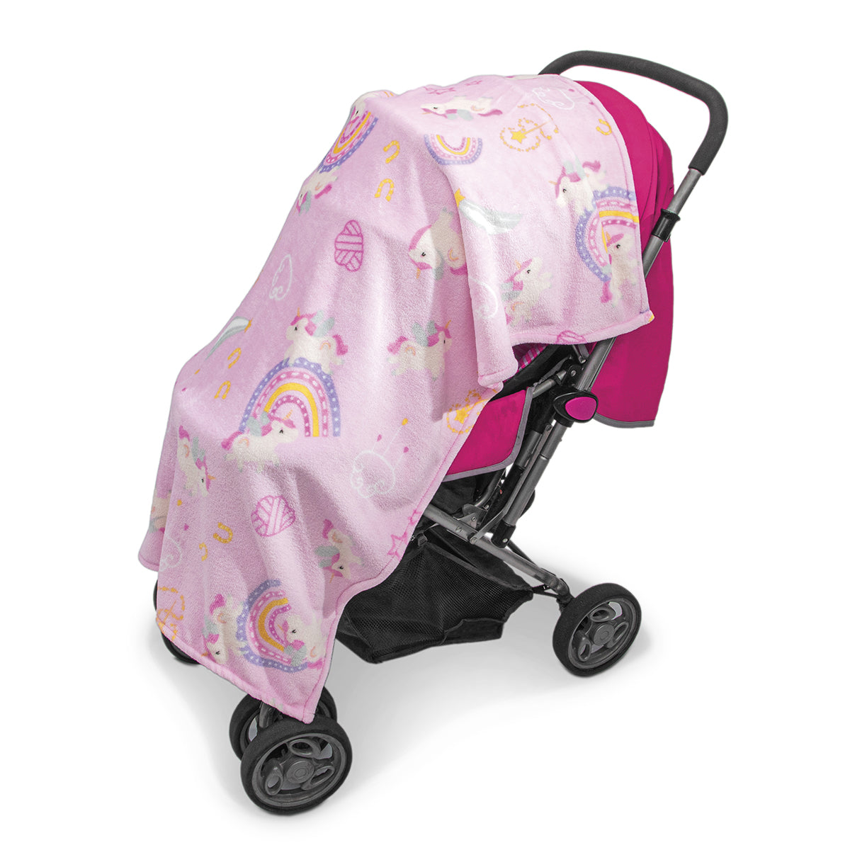 Cobertor Ligero De Bebé Dulce Arcoíris