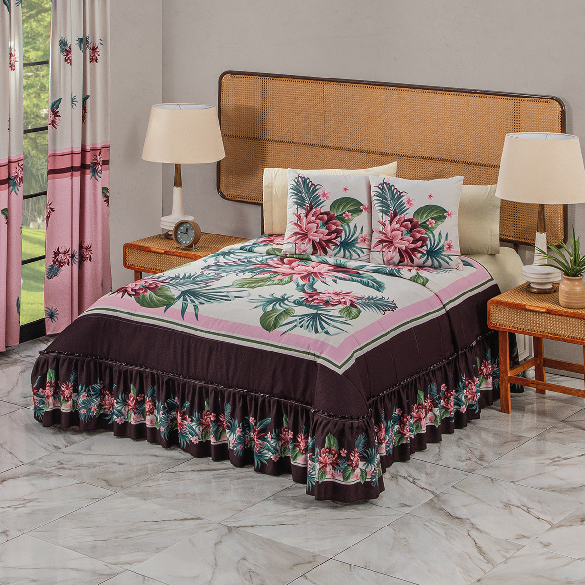 Juego de Colcha Europea Nadia