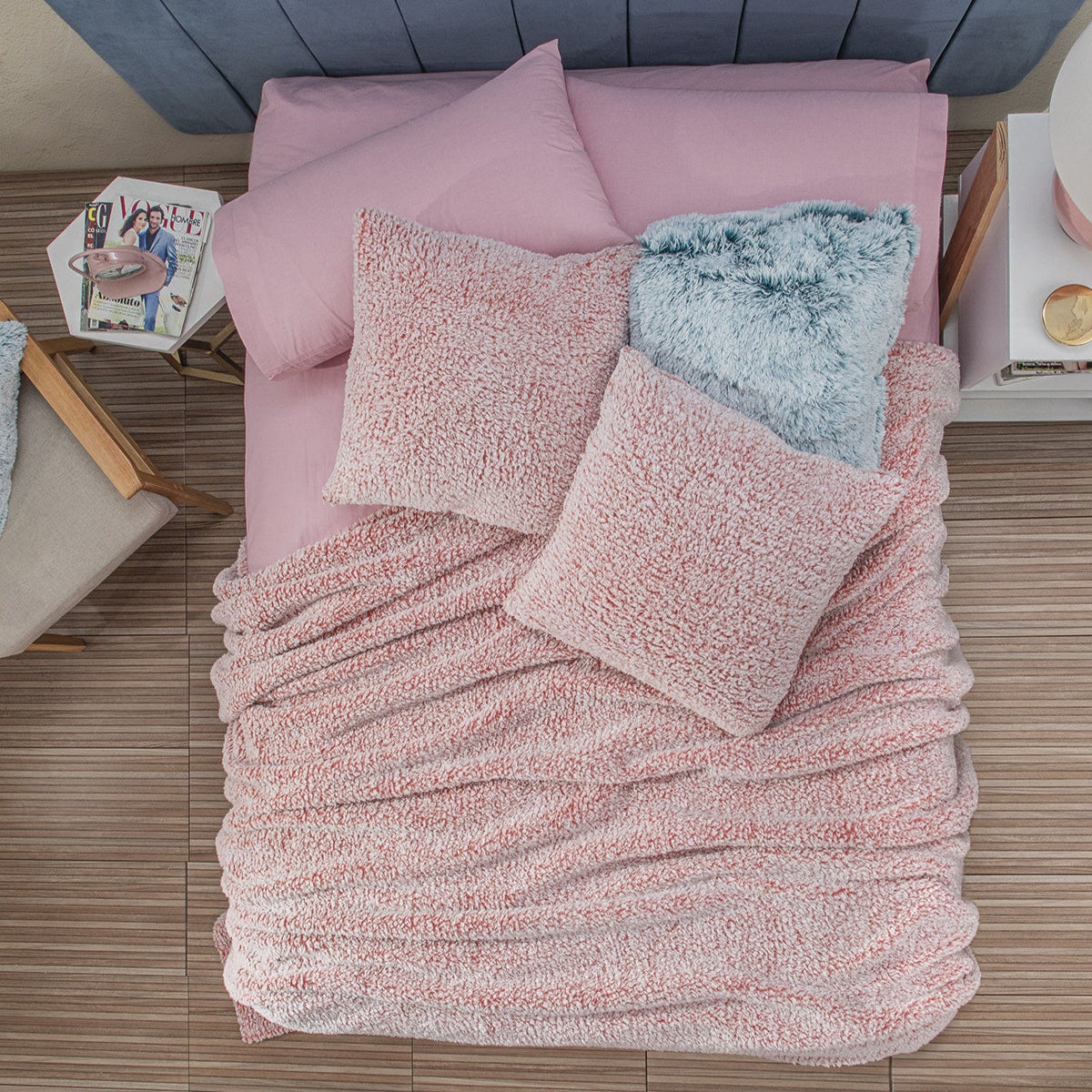 Sheep Juego de Cobertor Ligth Luxury