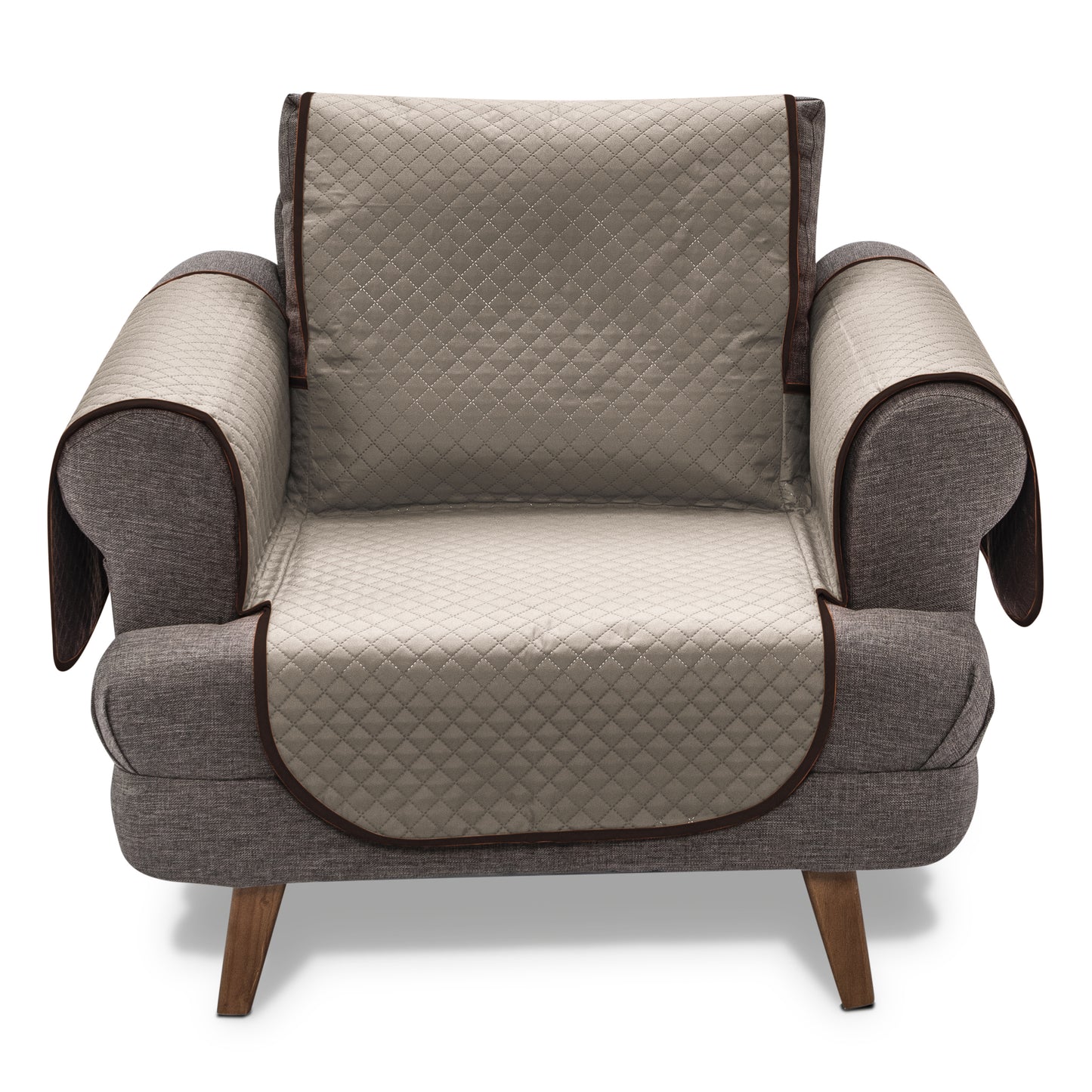 Protector De Sala Grazia Café Sillón