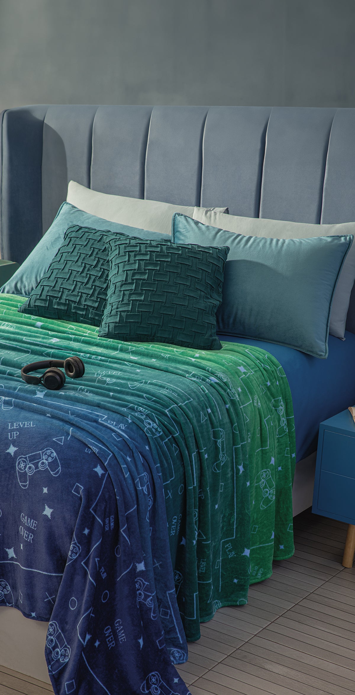 Cobertor Flannel Ligero Videojuego