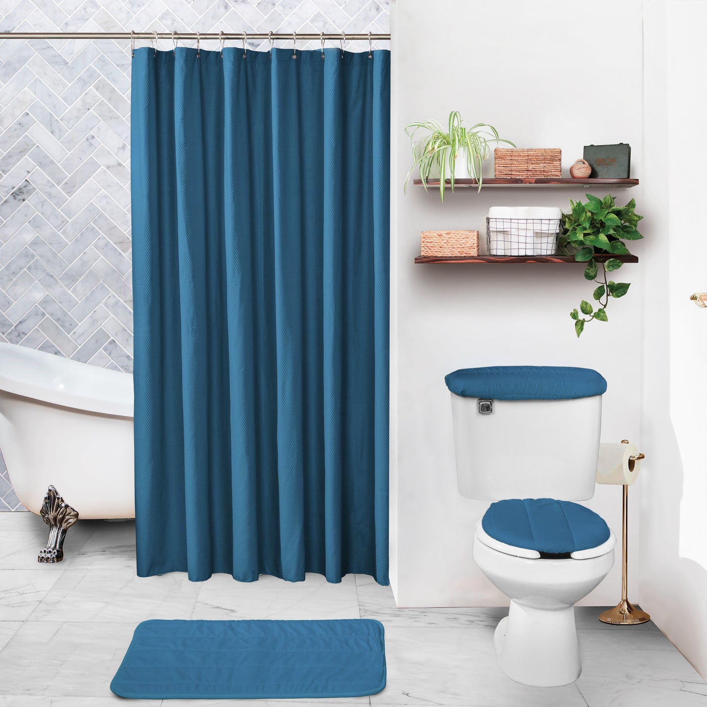 Set de Baño y Cortina Valencia