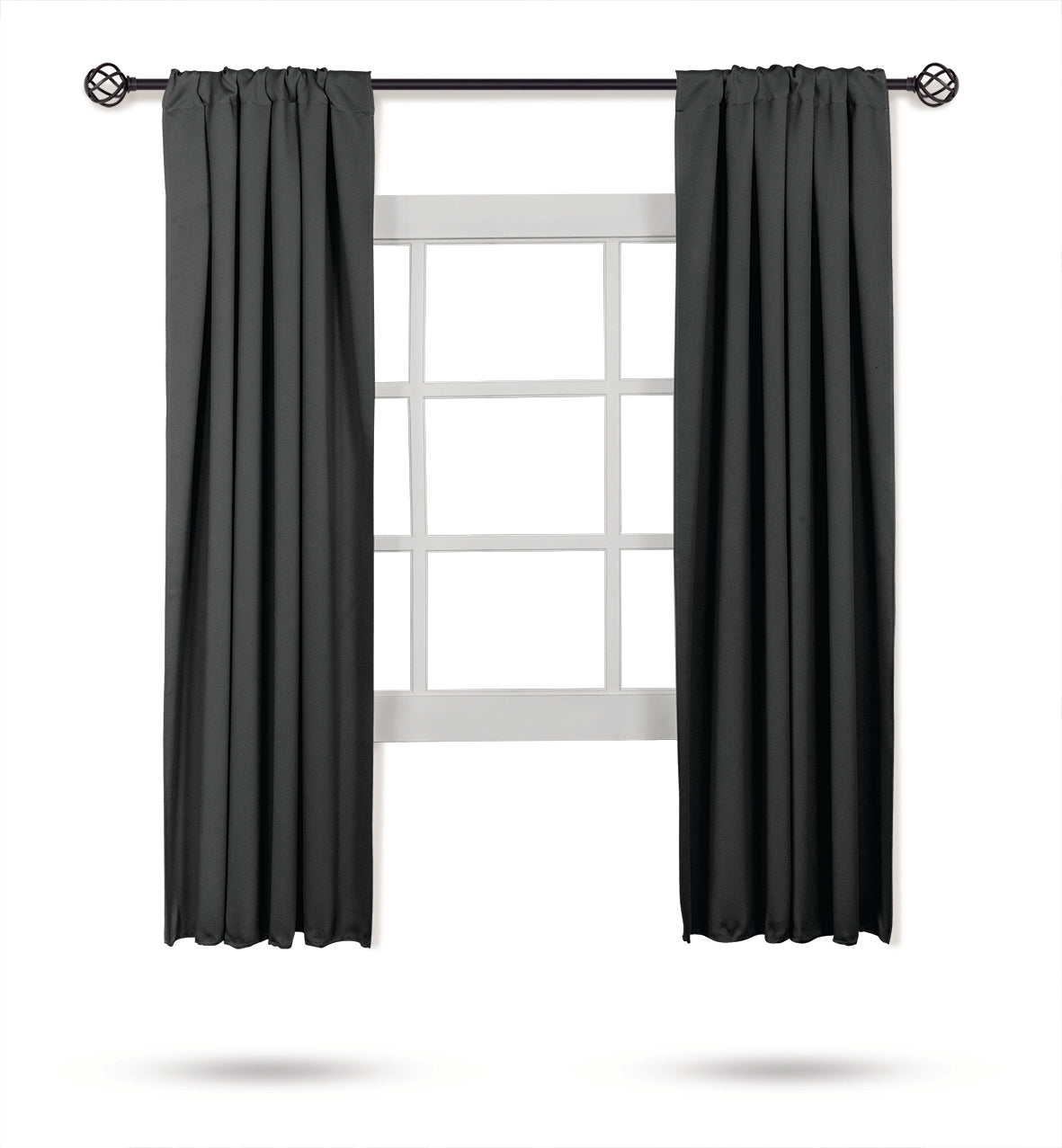 Juego de Cortinas Cortas Black Out