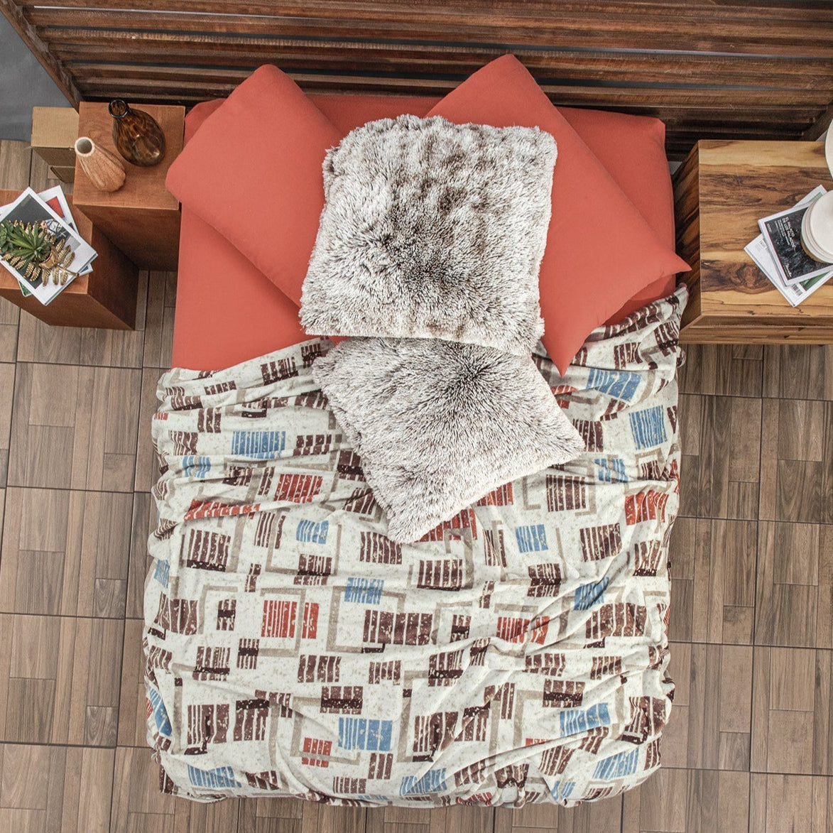 Book Cobertor Flannel Ligero