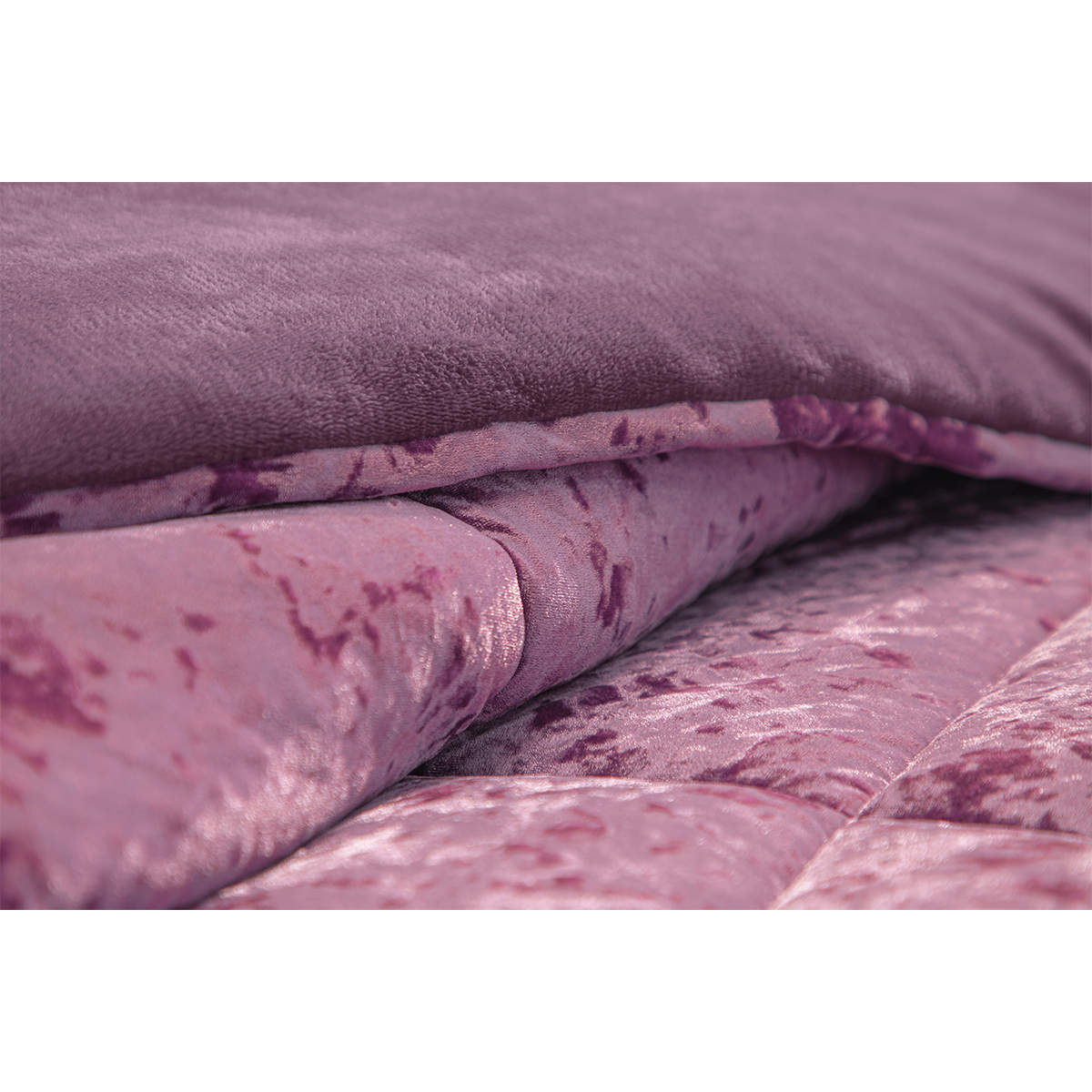 Cobertor Velvet Con Flannel Amatista