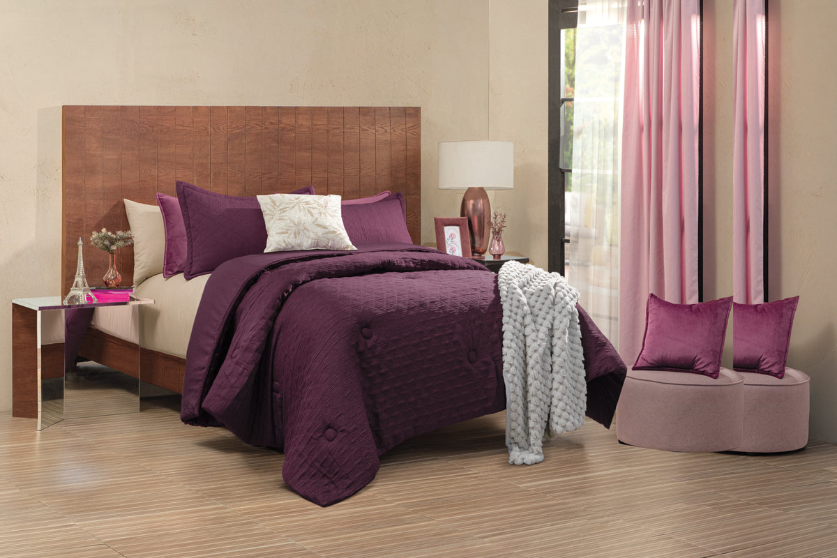 Juego De Edredón Luxury Berry