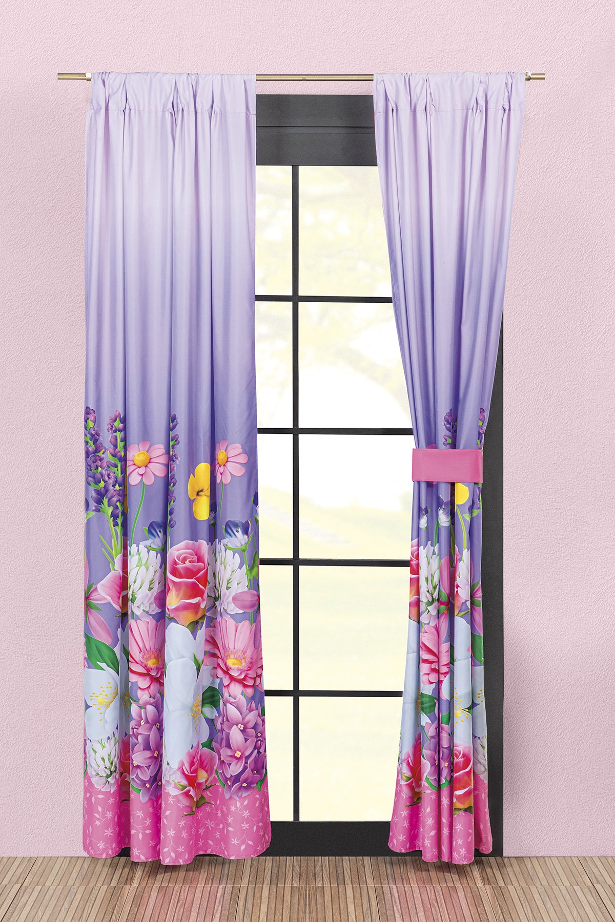 Juego de Cortinas Lavanda