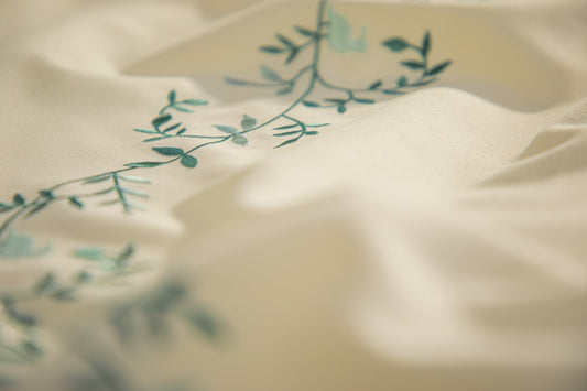 Juego De Duvet Luxury Marfil
