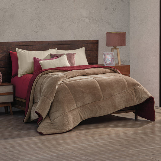 Cobertor Flannel Extra Suave Viñedo